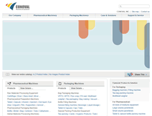 Tablet Screenshot of conoval.com